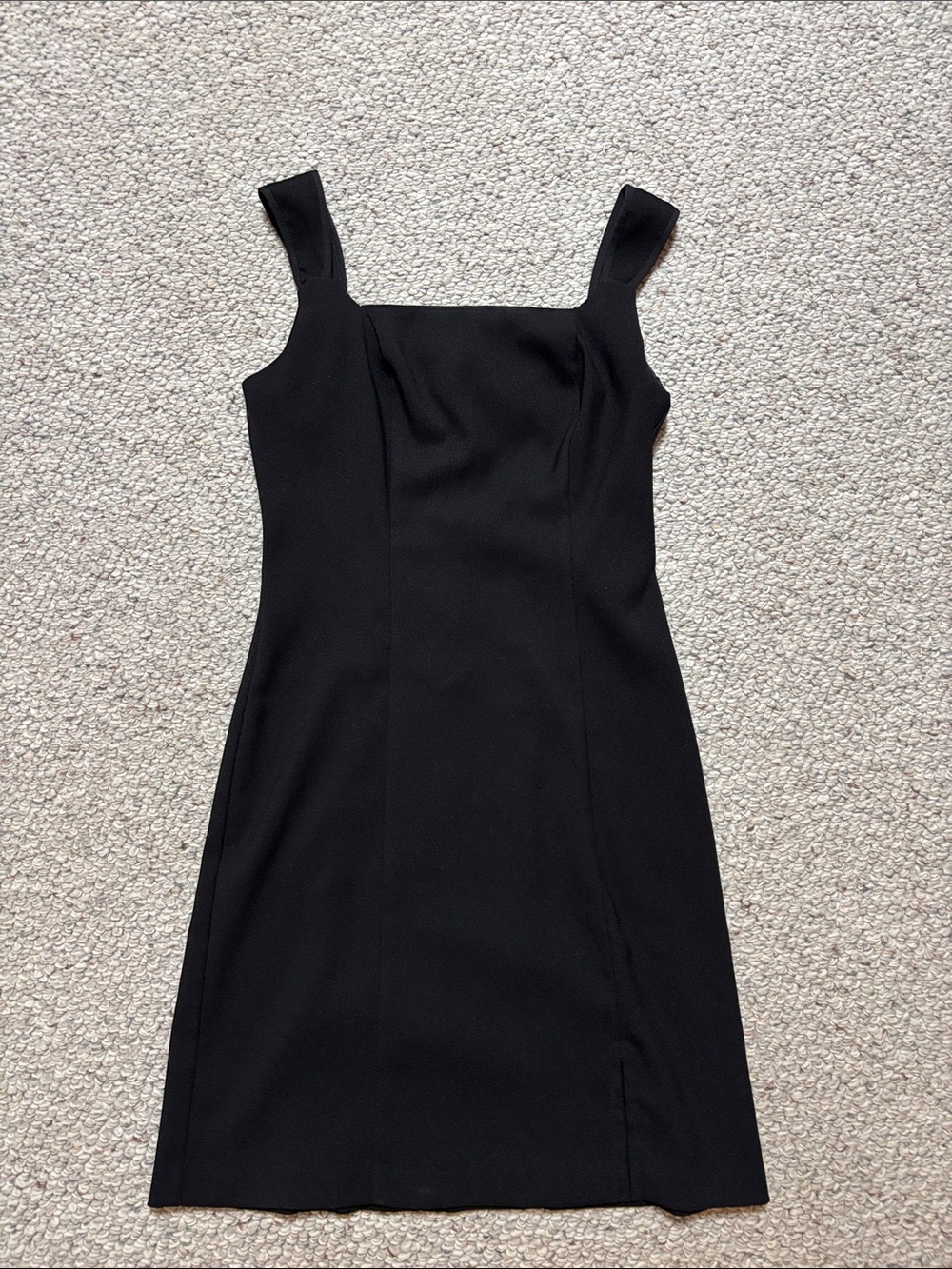 Vintage Little Black Dress - Square-Neck